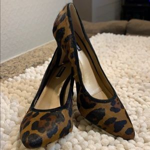 Alex Marie animal print heels